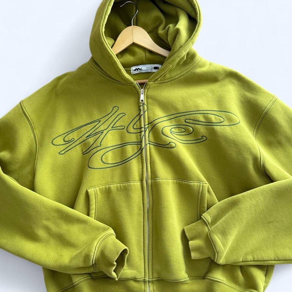 4YE hoodie cropped with embroidered logo #4YE #embroidered, like brand new